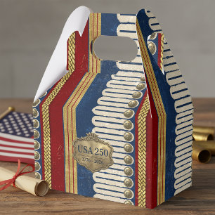 Vintage Colonial Brass and Braid ID1309 Favor Boxes