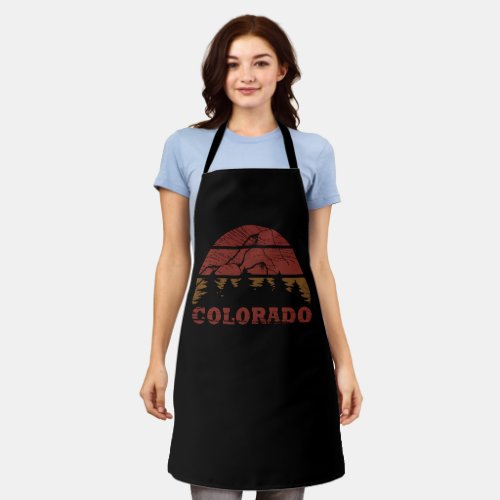 vintage colorado apron