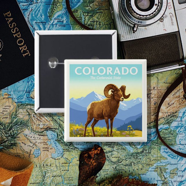 Vintage Colorado Button (Creator Uploaded)