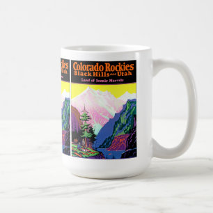 Vintage Colorado ~ Land of Scenic Marvels Coffee M Mug
