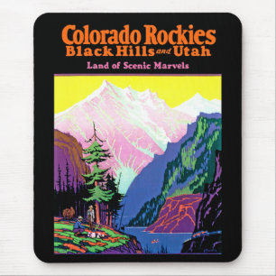 Vintage Colorado Mouse Pad