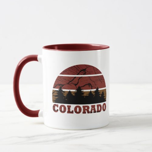 vintage colorado mug