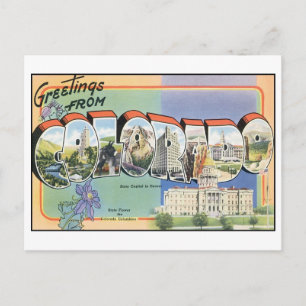 Vintage Colorado Postcard