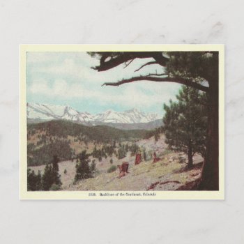Vintage Colorado Postcard by thedustyattic at Zazzle