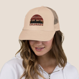 vintage colorado trucker hat