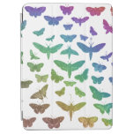 Vintage colorful butterflies moths insects  iPad air cover