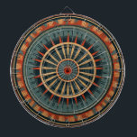 Vintage Colorful Dart Board<br><div class="desc">Vintage Colorful</div>