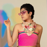 VINTAGE COLORFUL FLORAL DESIGN CHIFFON SCARF<br><div class="desc">Introducing our Vintage Colorful Floral Design Chiffon Scarf, a perfect accessory to elevate your spring season style with a touch of timeless elegance. This exquisite bandana features a vibrant array of meticulously crafted vintage-inspired floral patterns, adding color and charm to any ensemble. Made from lightweight chiffon, the scarf is stylish...</div>
