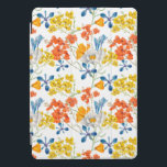 Vintage Colorful Flowers Pattern iPad Pro Cover<br><div class="desc">Vintage Colorful Flowers Pattern</div>