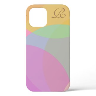 Vintage Colorful Monogram Case-Mate iPhone Case