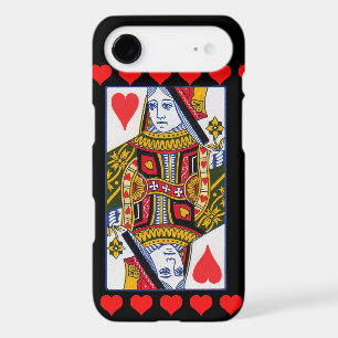 Vintage Colorful Ornate Queen With Hearts iPhone 17 Air Case