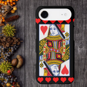 Vintage Colorful Ornate Queen With Hearts iPhone 17 Air Case