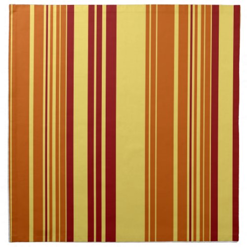 Vintage Colorful Stripes Pattern 2 Napkins