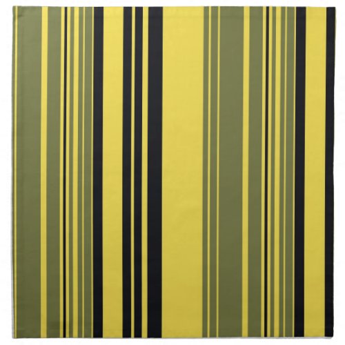 Vintage Colorful Stripes Pattern Napkins