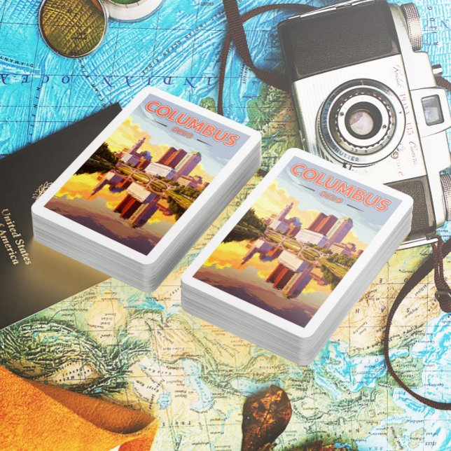 Vintage Columbus Ohio Poker Cards (Creator Uploaded)