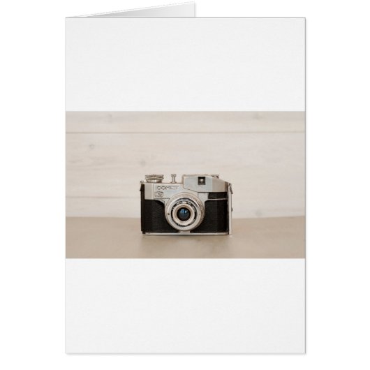 Vintage Comet camera Cards (Front)