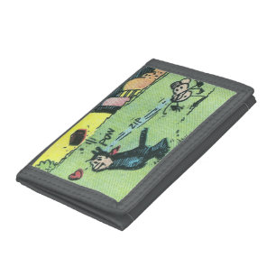 Vintage Comic Art Wallet