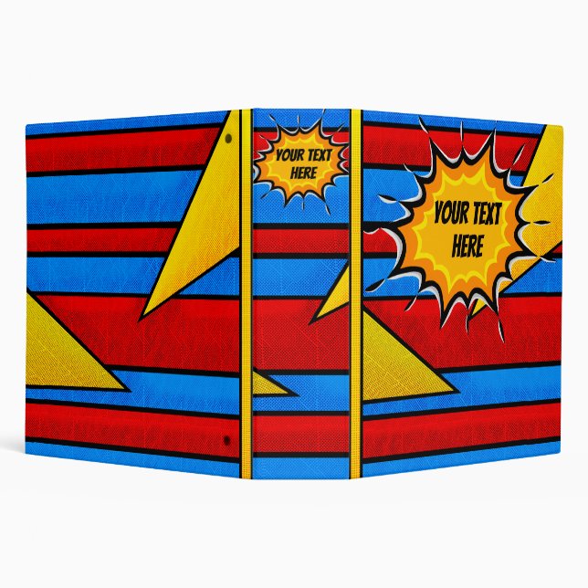 Vintage Comic Binder (Background)