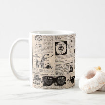 Vintage Comic Book Classified Ads Coffee Mug