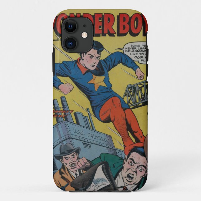 Vintage Comic Book Cover (Back)