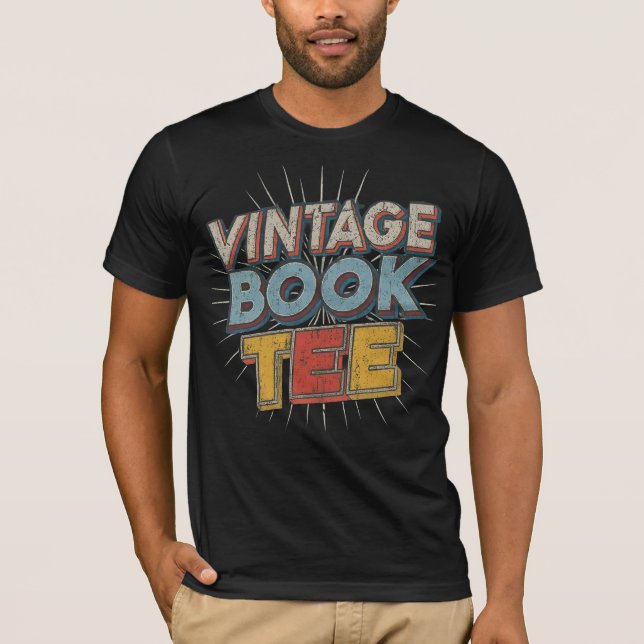 Vintage Comic Book Slogan Tee (Front)