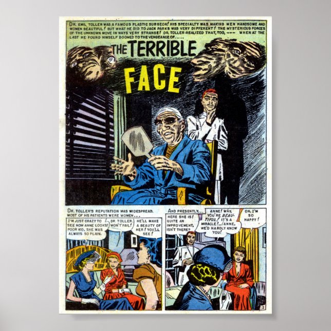 Vintage Comic Poster (Front)