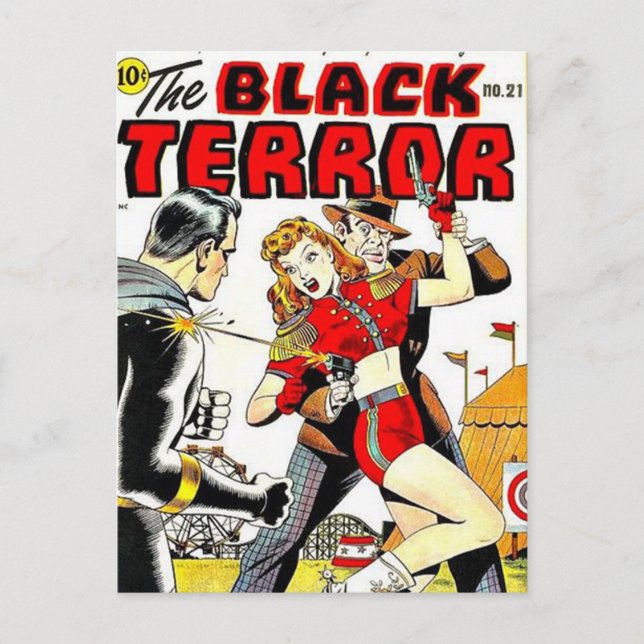 Vintage comic strips - postcard (Front)