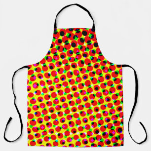 vintage comics colorful halftone backgroundabstrac apron