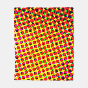 vintage comics colorful halftone backgroundabstrac fleece blanket