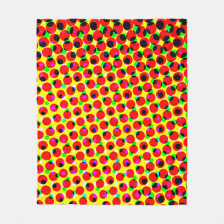 vintage comics colorful halftone backgroundabstrac fleece blanket