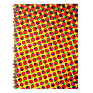 vintage comics colorful halftone backgroundabstrac notebook