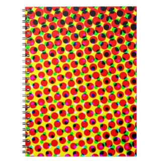 vintage comics colorful halftone backgroundabstrac notebook