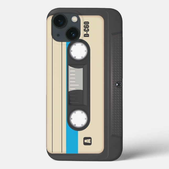 Vintage Compact Cassette tape Case-Mate iPhone Case (Back)
