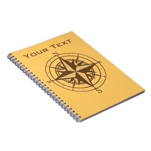Vintage Compass Notebook | Zazzle