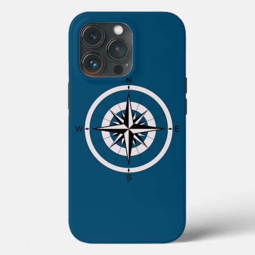 Vintage Compass Rose    iPhone 13 Pro Case