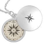 Vintage Compass Rose Necklace at Zazzle