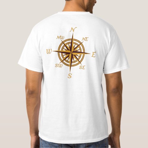 Vintage Compass Rose T_Shirt