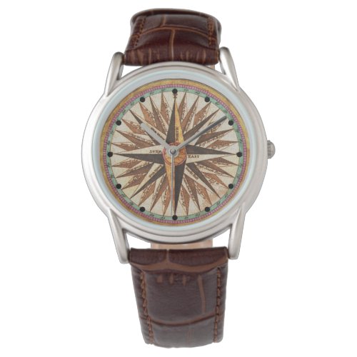 Vintage Compass Rose Watch