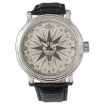 Vintage Compass Rose Watch at Zazzle