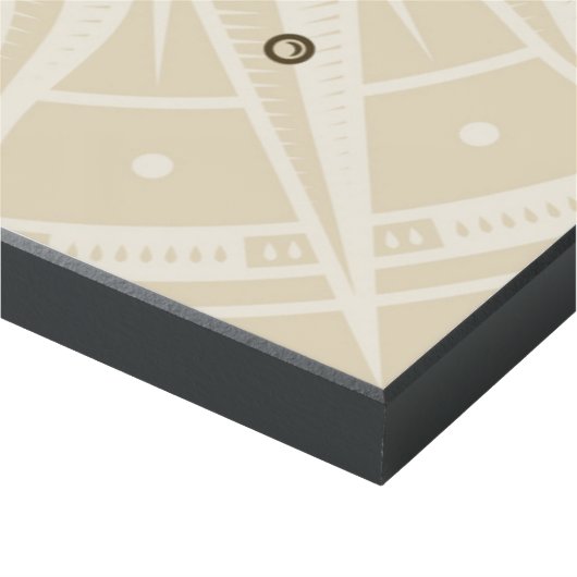 Vintage Compass Rose Wood Wall Art (Corner 11x11)