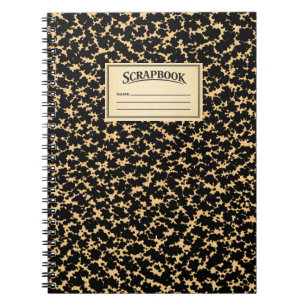 Vintage Composition book  scrapbook 