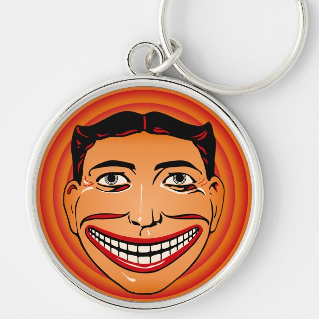 Vintage Coney Island Funny Face Tillie Keychain (Front)