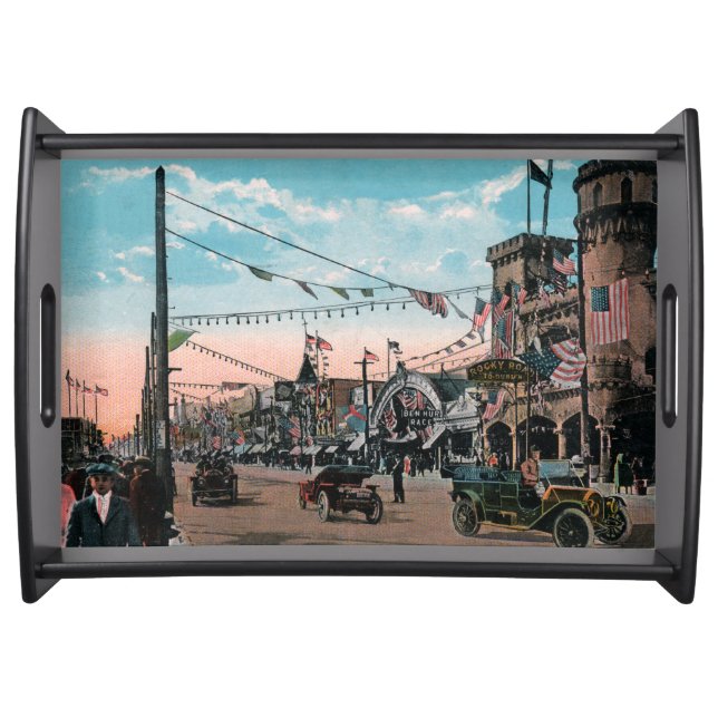 Vintage Coney Island Tray (Front)