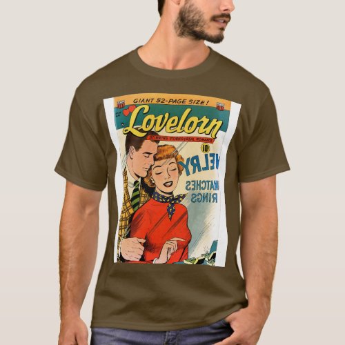 Vintage Confessions of the Lovelorn Cover 10 T_Shirt