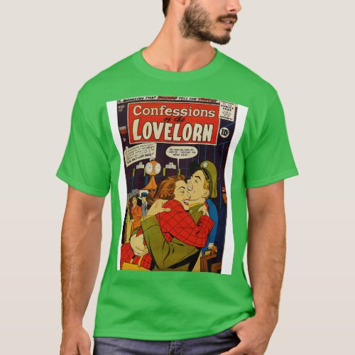 Vintage Confessions of the Lovelorn Cover 5 T_Shirt