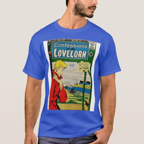 Vintage Confessions of the Lovelorn Cover T_Shirt