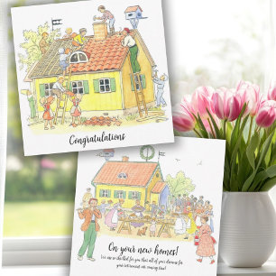 Vintage Congratulations on your your new home