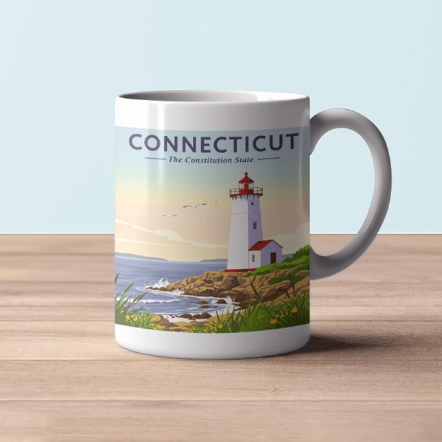 Vintage Connecticut Coffee Mug (Creator Uploaded)