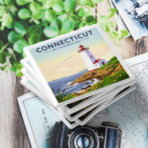 Vintage Connecticut Magnet