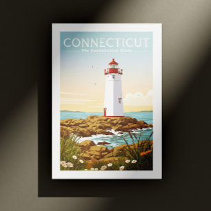Vintage Connecticut Postcard